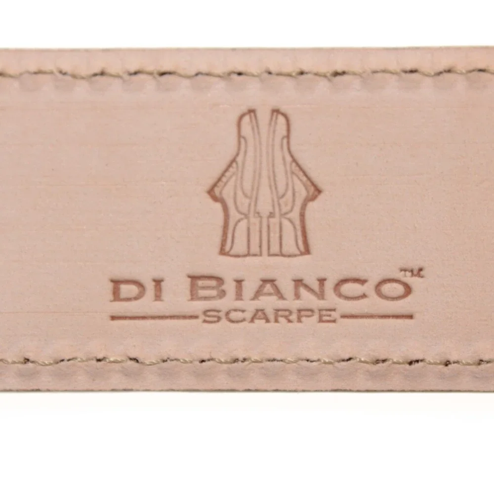 Di Bianco NWT Cut to Size Dress Belt In Solid Brown Suede Leather One Size